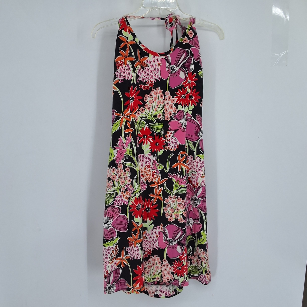 Lilly Pulitzer Sz 4 Aida Stretch Halter Dress Flower Market